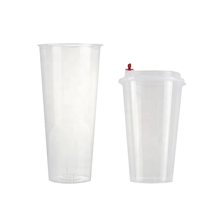 Custom clear drink water use coffee container high grade disposable pp plastic cup