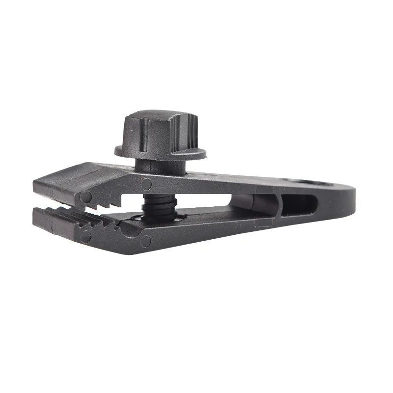 Fixation plastic clamps for outdoor tents