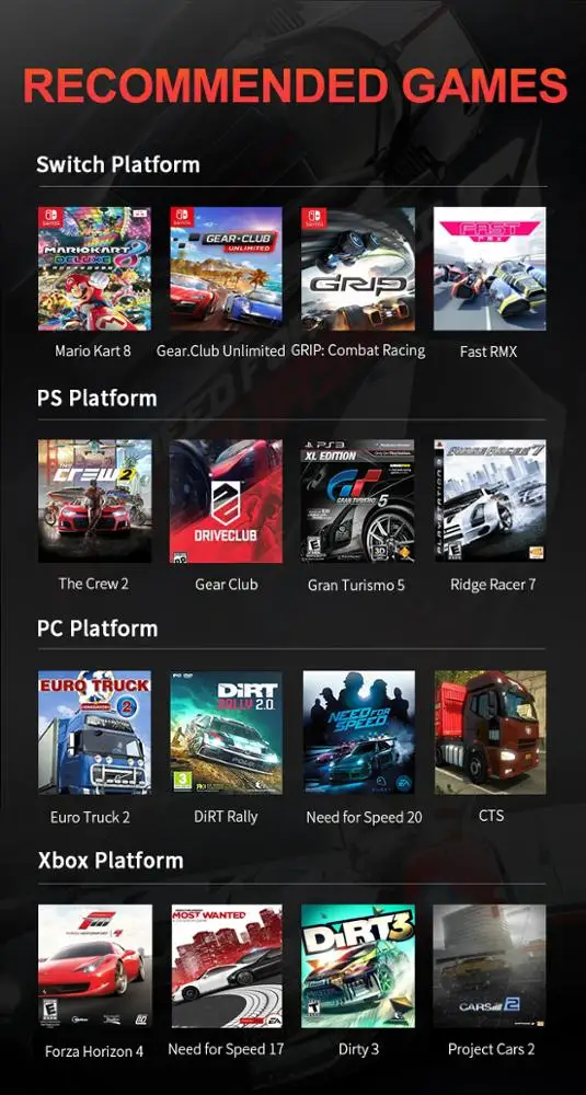 PXN-V900 900 градусов двойная вибрация, игровое гоночное Рулевое колесо для ПК/PS3/PS4/Xbox one и серии/переключатель X-вход/D-вход