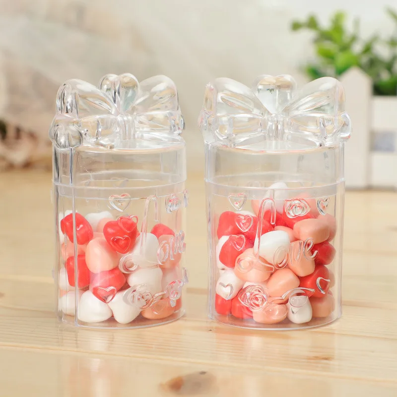 Transparent Plastic Chocolate Gift Box New Creative Love Small product Packaging Box