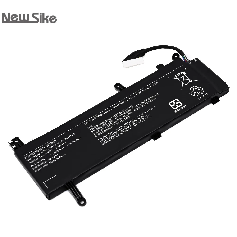 Аккумулятор G15B01W для игрового ноутбука Xiaomi 7300HQ 171502-AD 171502-AI 171502-AK 171502-AM 171502-AN