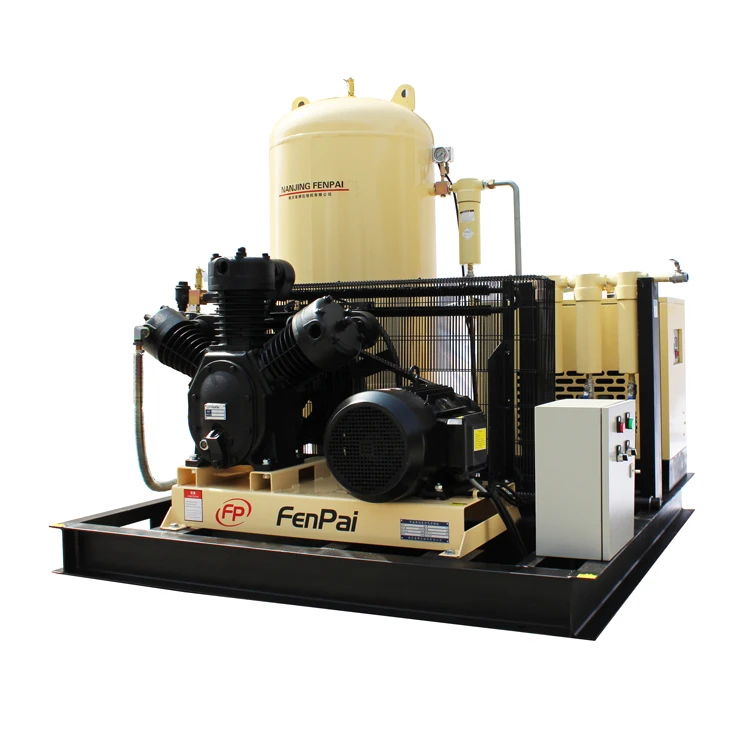 Integrated combined 3 mpa air compressor for fiber laser cutter 220v air compressor 25 bar high pressure air compressor