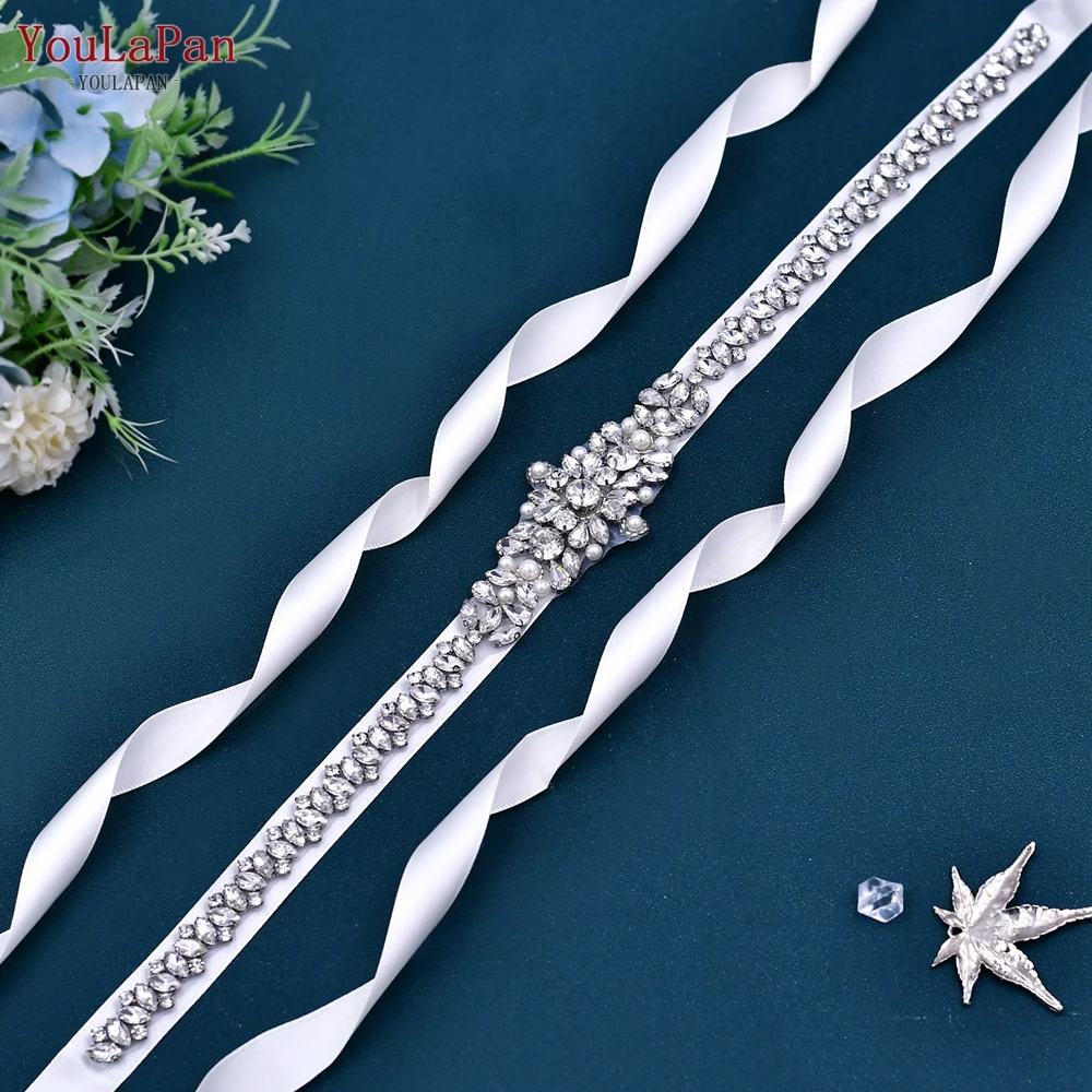 Женский Свадебный ремень со стразами