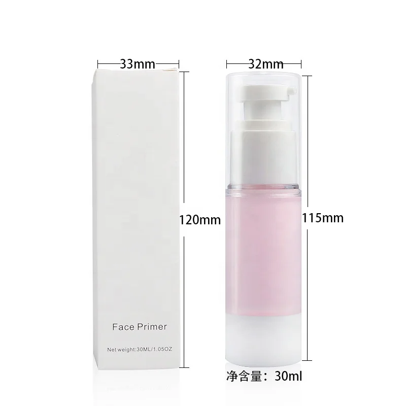 Hot sale private label custom vegan face base cream Invisible pore foundation Primer for combination skin makeup