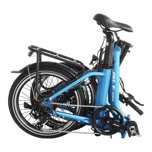 SL-E20104-7S Shimano  Aluminum Alloy Folding E Bike Road City Street Leisure LADY Bicycle
