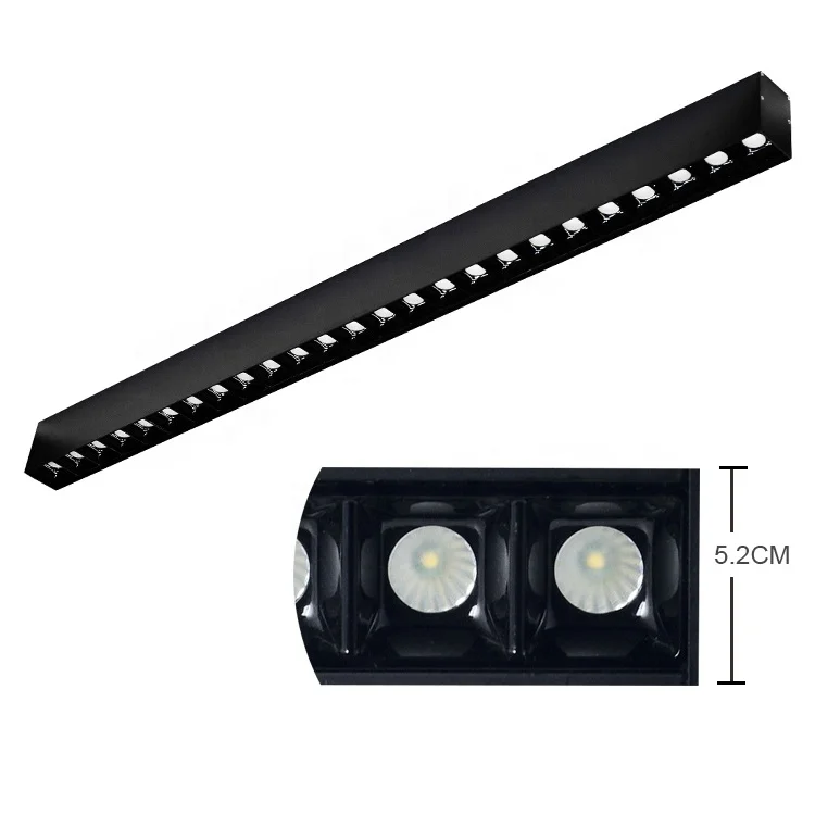 Ceiling Pendant Led Linear Lighting Fixtures For Home/Office/Studio/School/Hospital/Shopping Mall Light