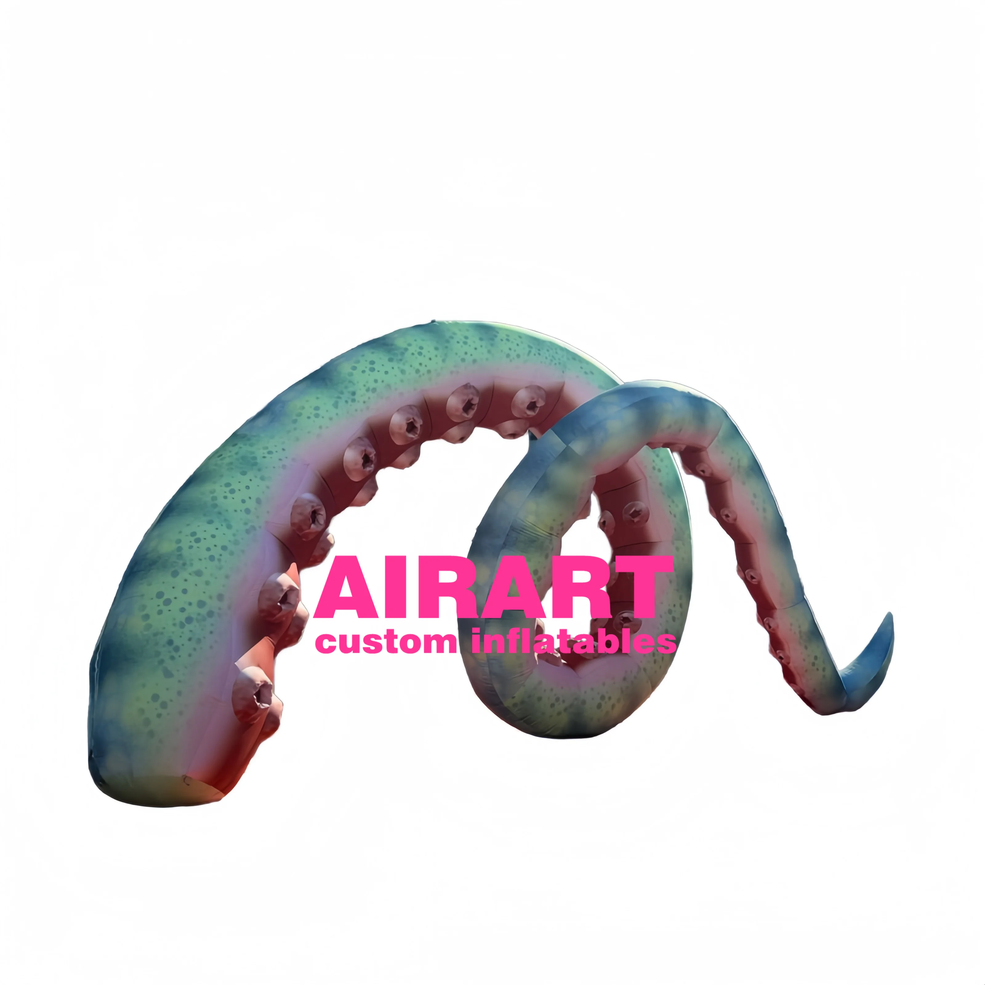 Giant roof decoration inflatable octopus tentacle inflatable squid