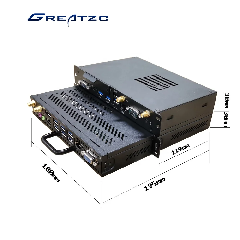 4K 60Hz Display Intel Standard 9th 8th Gen Core I7 I5 I3 CPU OPS PC for Smart Board Display