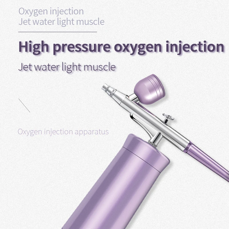 Hot Selling Product Facial Water Replenishing Instrument High Voltage Cordless Airbrush Oxygen Injection Skin