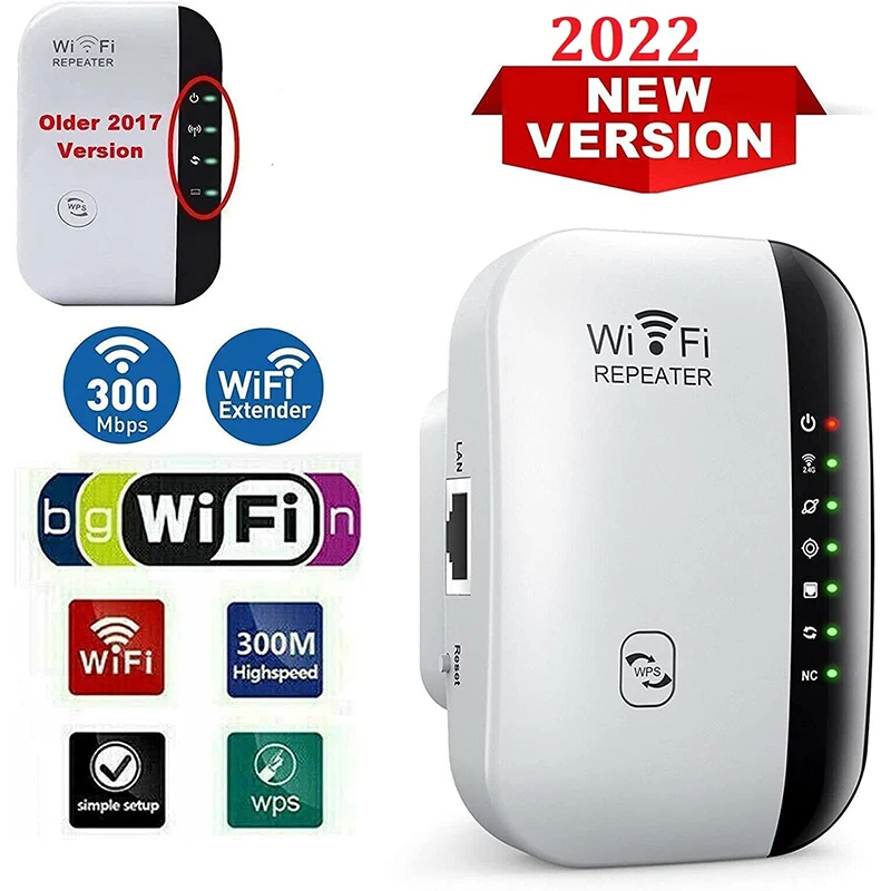 New Wireless WIFI Extender 300mbs Repeater Extender Signal Booster WIFI Repeater WI FI Signal Repeater