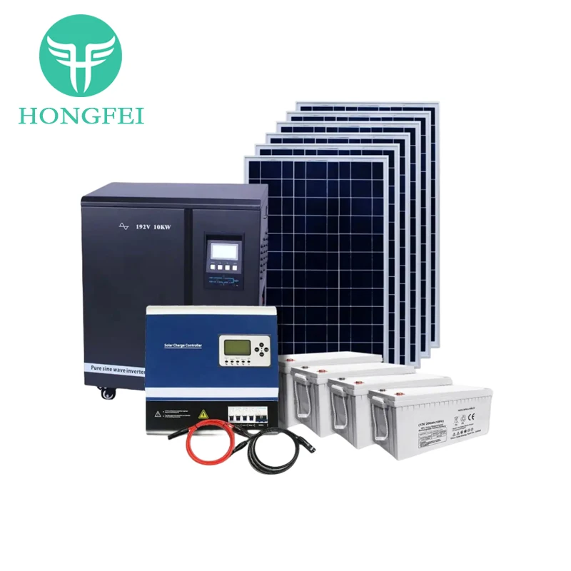 China Supplier 3KW 6KW Solar Generators Energy System Complete kits Home Generating