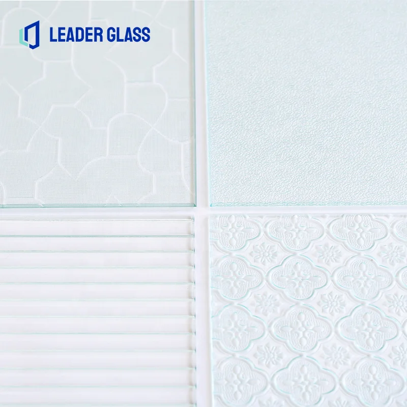 China Manufacture price 8mm 10mm clear nashiji pattern glass sheet for furniture