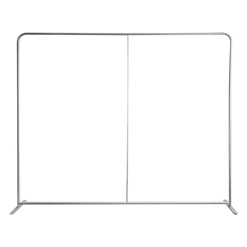 Custom Design 8ft 10ft Tension Fabric Portable Pop Trade Show Display Exhibition Booth Backdrop with Straight Backdrop