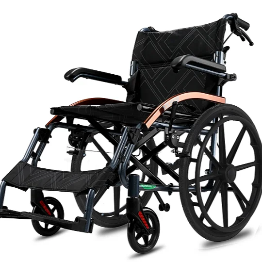 transporting protection multifunctional kids wheelchair  with lightweight steel frame