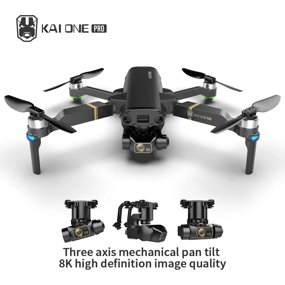  Профессиональный Дрон KAI1 50x zoom GPS 5G с камерой