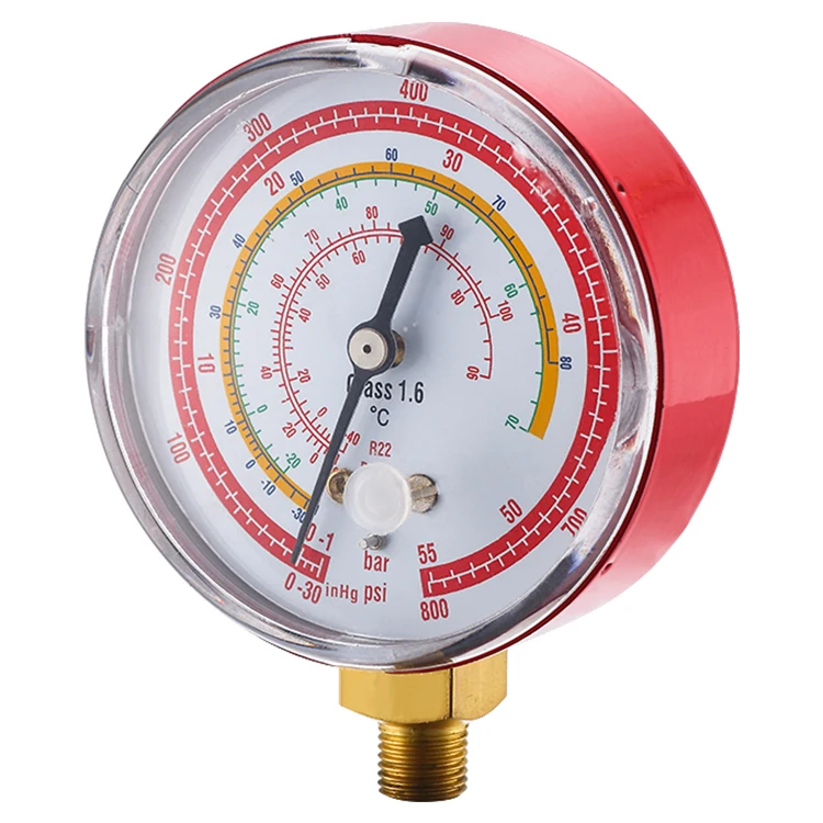 Hot Selling Refrigerated Oxygen Regulator Pressure Gauge