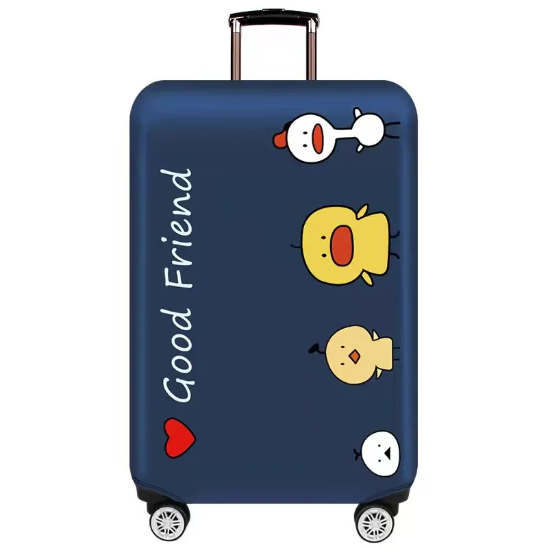 China supplier pure spandex carry on luggage cover travel suitcase cover