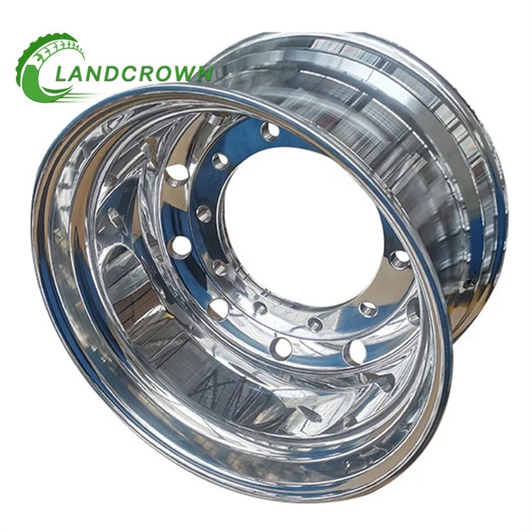 22.5 american truck aluminum alloy wheels silver 22.5*11.75 for truck