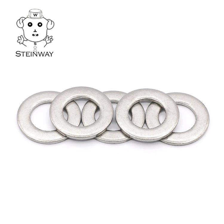 Плоская Круглая Шайба из нержавеющей стали SS304 ANSI B 18.22.1 10 # плоская шайба типа