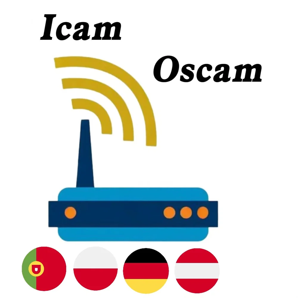 Best Europe 1 Year Oscam Icam Portugal Cline Oscam Balkan Oscam Poland 4K Server