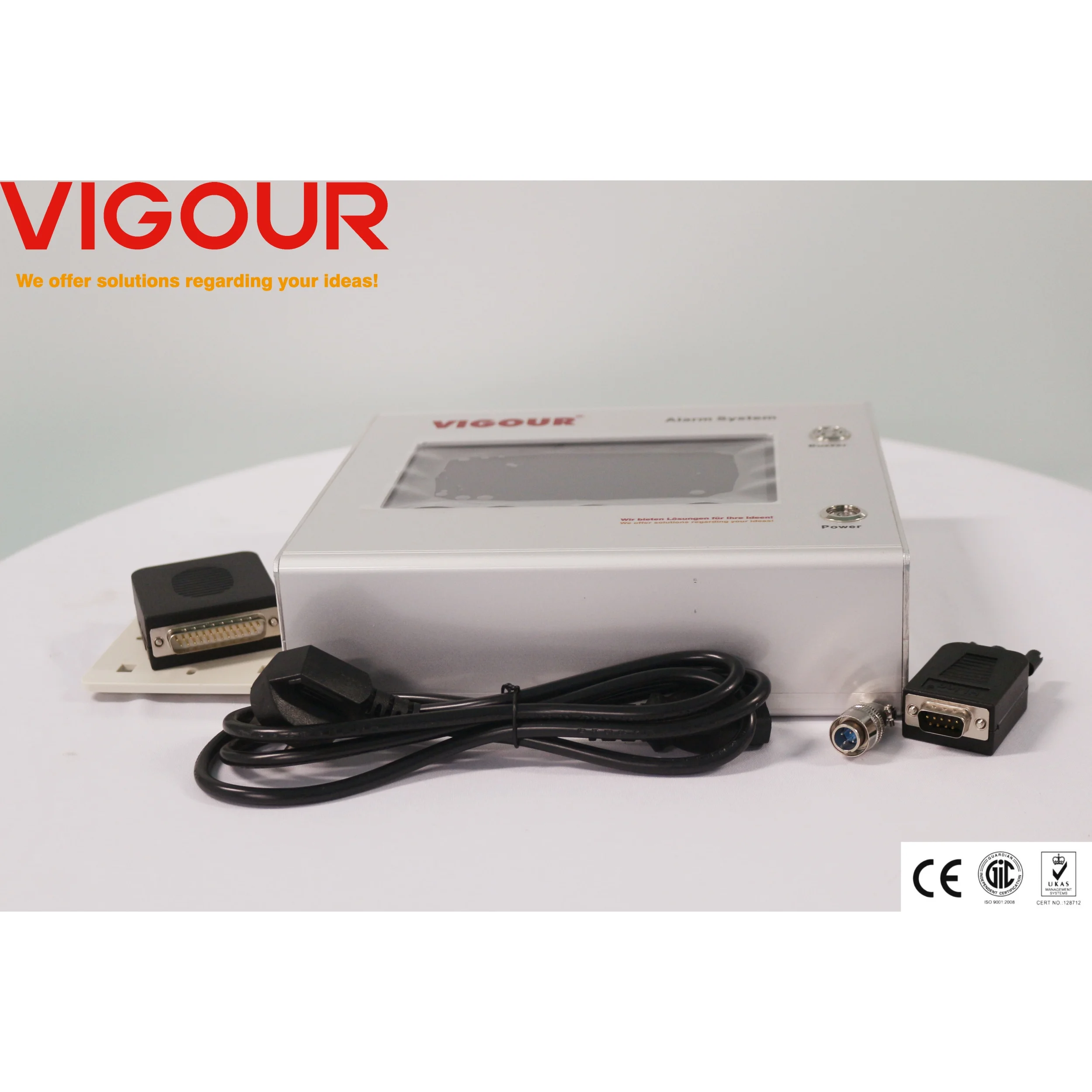 20-Channel Alarm System with Manual Power Safety Structure High and Low Voltage Alert for General Application Comes with Box