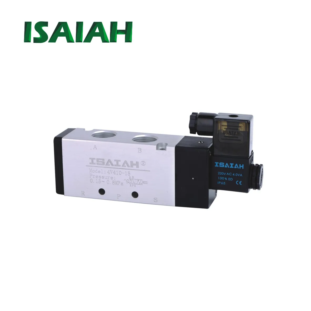 Китайский поставщик Airtac типа 4V310-10 трехпозиционный пятиходовой Электрический Пневматический электромагнитный клапан 12V 24V AC 220V