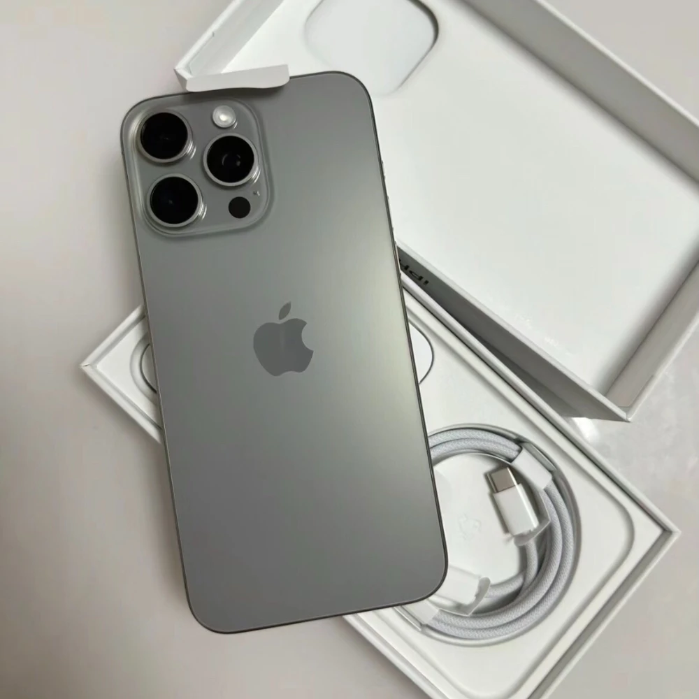 Оригинальный разблокированный высококачественный смартфон для подлинного iPhone 15 Pro max 256gb использованный сотовый телефон Восстановленный мобильный X XR