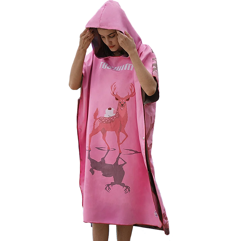 New style face cloth hand towel bath towel swim cloak Hooded Towel Beach Swiming