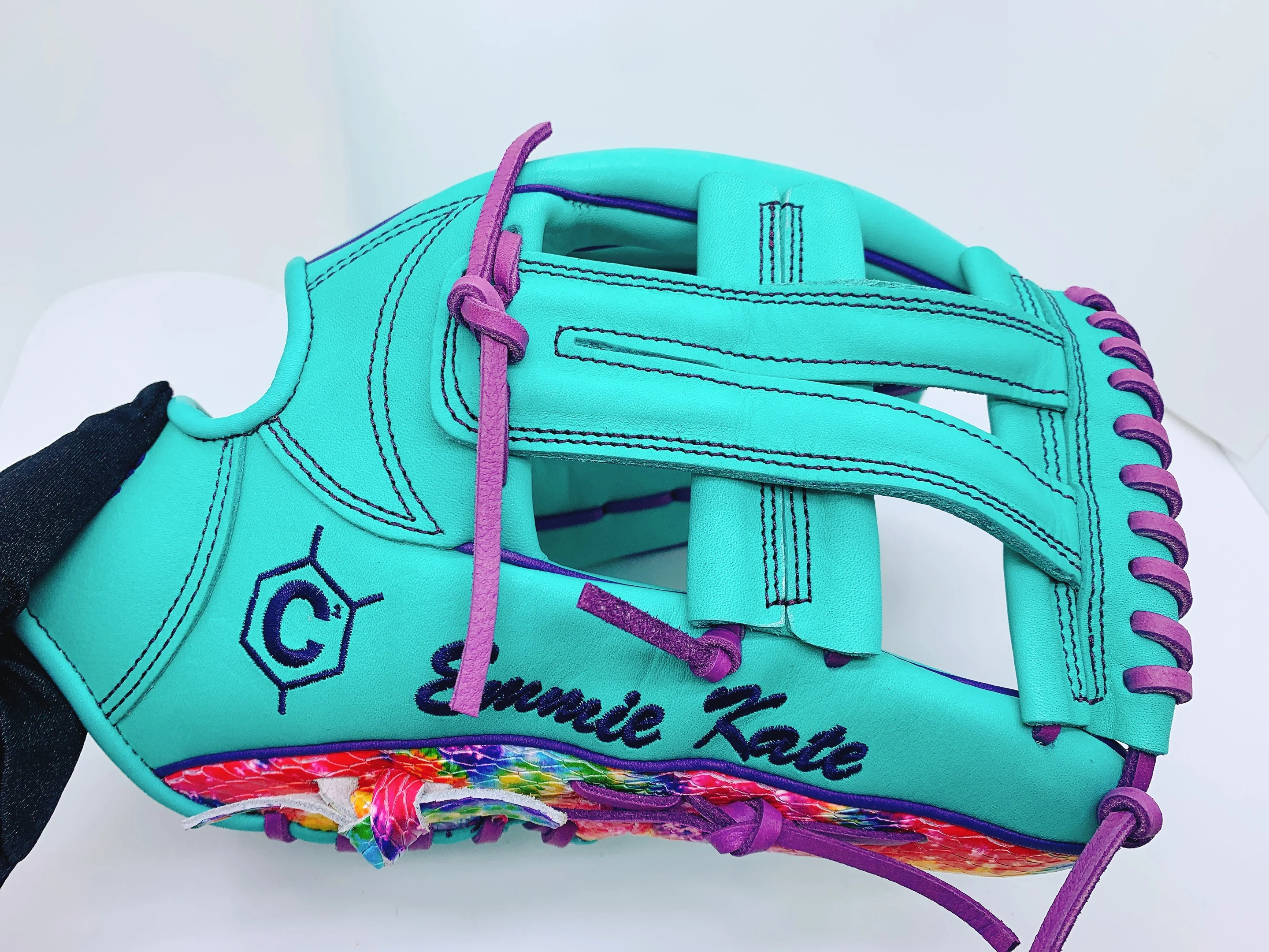 Customized Logo Baseball Glove for Youth