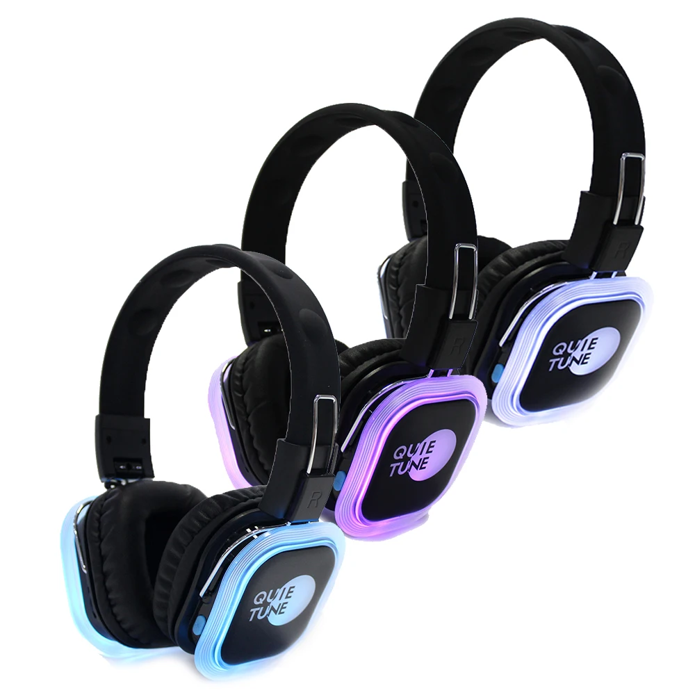 F39hifi silent disco headphones wireless headset  earphone silent disco equipment 	electronics silent party headphones