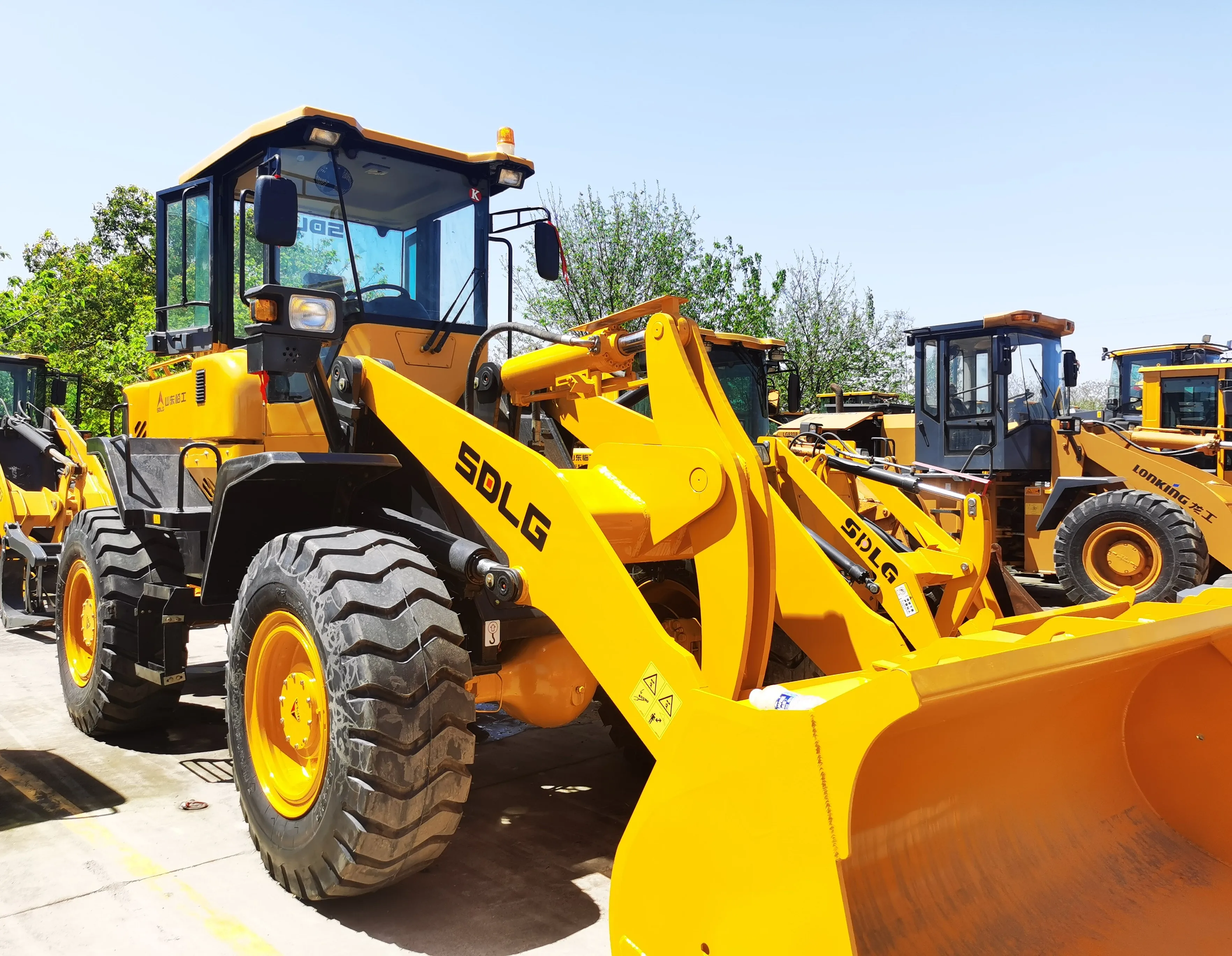 Good condition 2022 Used LG936 3Ton Wheel Front Loader Short Usage 92kw Yuchai Engine Motor farm use backhoe loader cheap sale