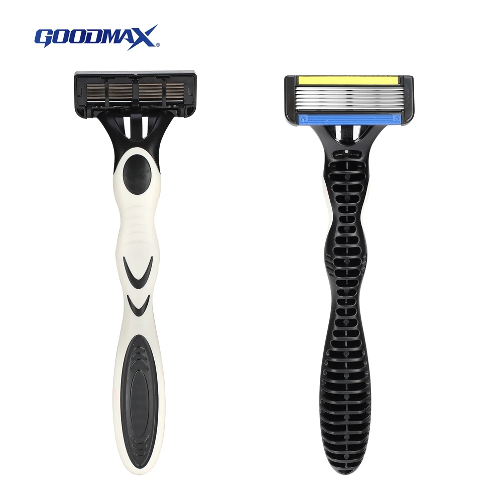 GOODMAX Wholesale New Disposable Stainless Steel Blade Mens 6 Blades Shaving Razor