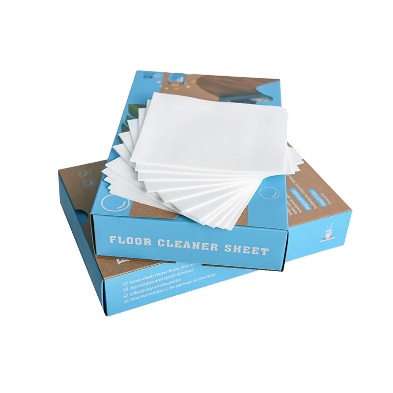 Hot Selling Flake Solid Portable Floor Cleaning Tablet Floor Cleaning Sheets Softener