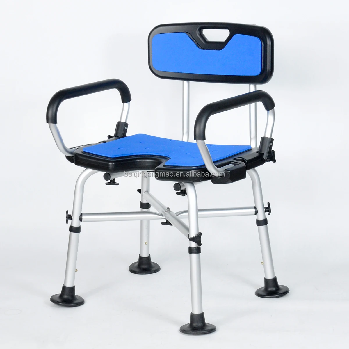 BQ403GA Medical bathroom chair with Armrests and Back for the elderly disabled shower safety chair for seniors