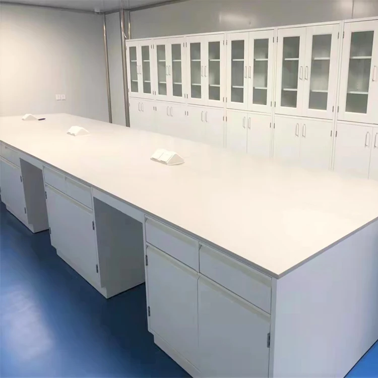 CE Standard Medical Laboratory Work Bench with C Frame