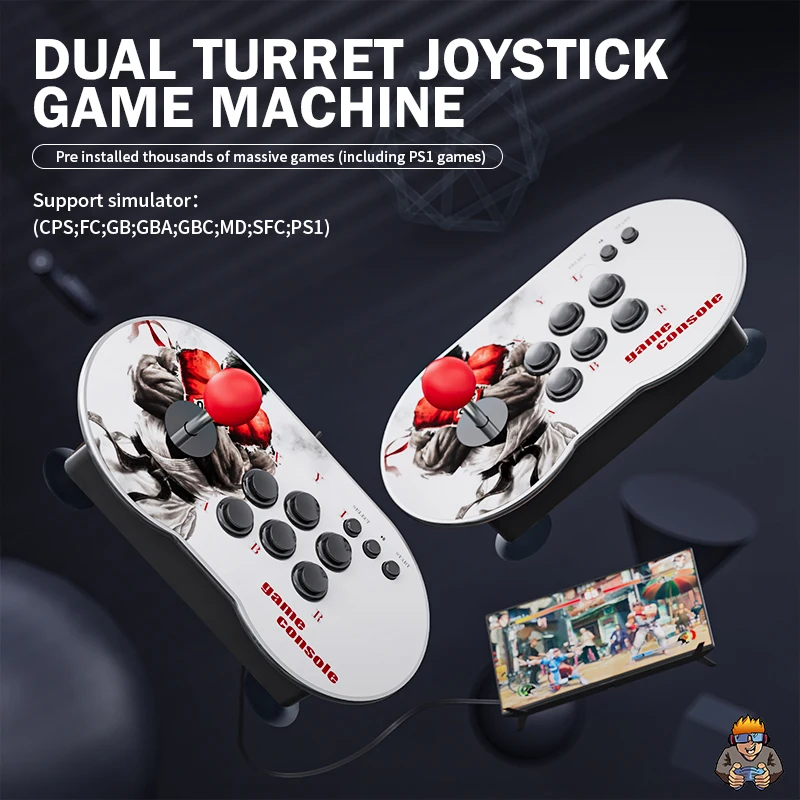Игровая ретро-консоль 32/64 ГБ 10000