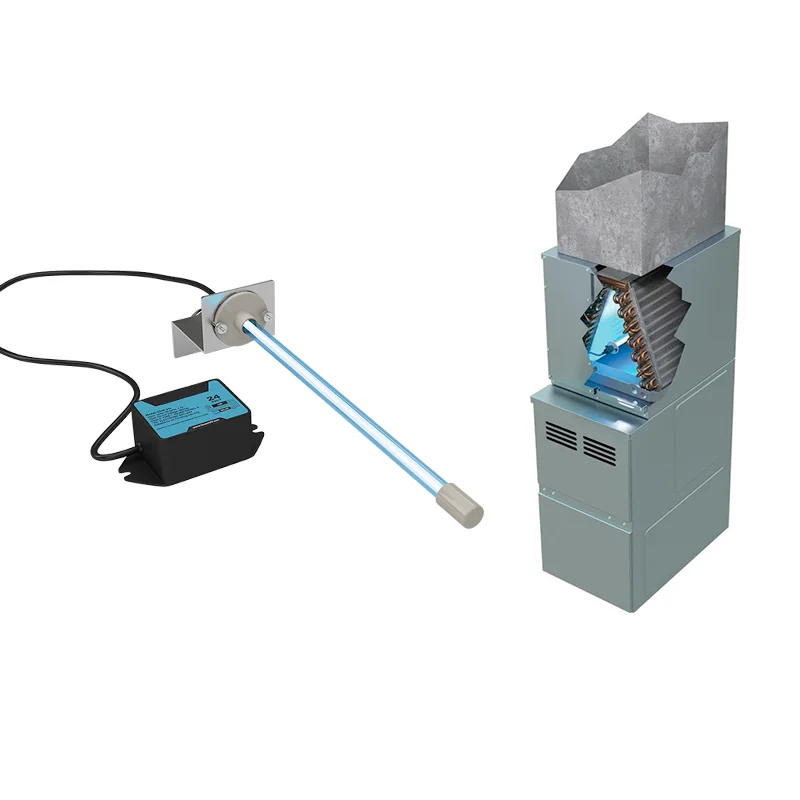 24 В 120 домашний ультрафиолетовый свет очиститель воздуха для системы переменного тока комплект воздуховод УФ-ЭЗ-магнит крепление кондиционера катушка 14 дюймов