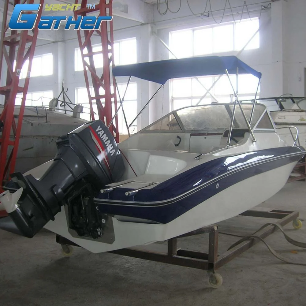
CE certificate 18ft fiberglass cabin boat 
