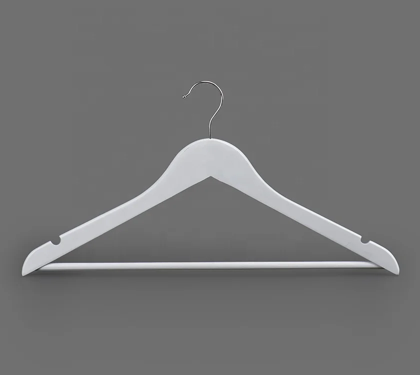 Factory Wholesale Household Items Custom Good Quality Wooden Coat Hangers