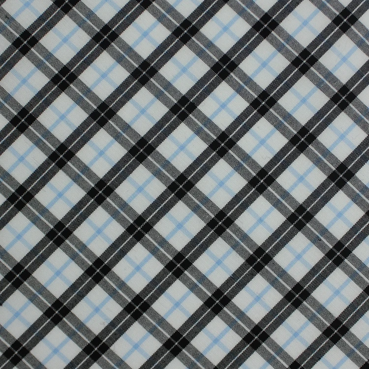 fabric supplier of Famous brand pure 100% cotton yarn dyed orange check fabric woven fabric manufacturer for shirt
