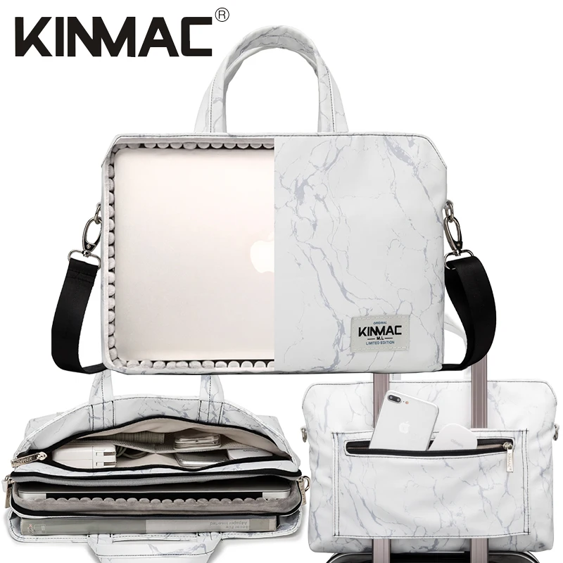 
Kinmac 360 Protective Water Resistant Laptop Shoulder Messenger Bag with All-Directional Rebound Cushion 13 inch-13.5 ihch 