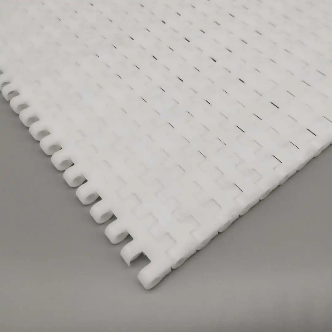 high quality food grade modular belt    delrin conveyor chains   side Flex Plastic belt top chains    modular belt