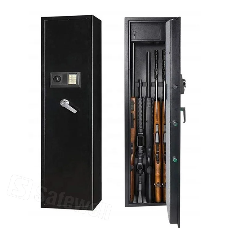Безопасный шкаф для хранения пистолета Safewell 5, электронное большое оружие, безопасная винтовка