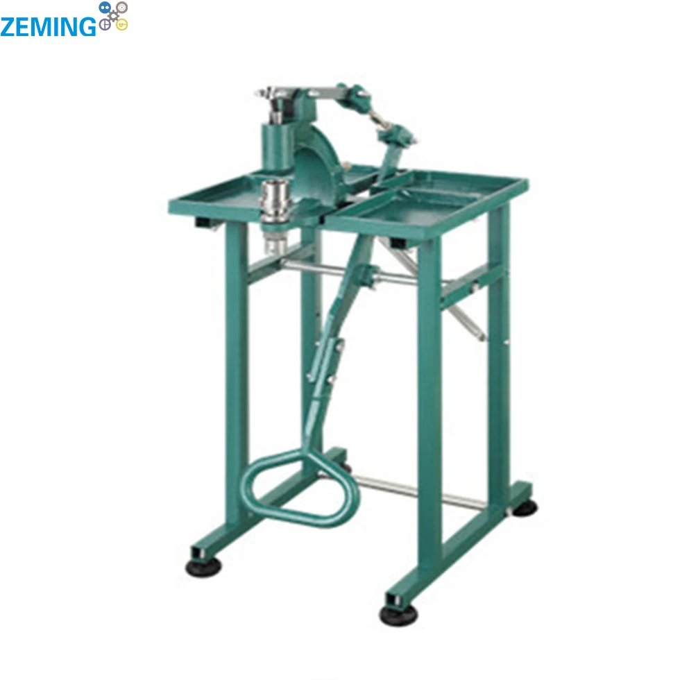 Durable High Efficiency Treadle Type Fabric Covered Button Making Machine