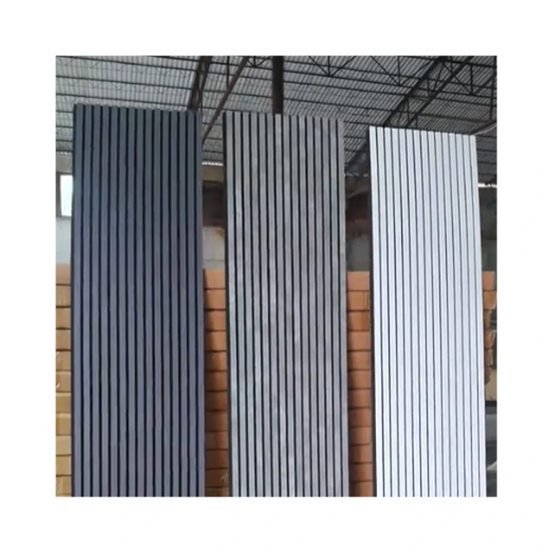 2400*600mm Acoustic Panels Pet Acoustic Ceiling Panels Soundproof Wooden Walls Slat MDF Wall Panels For Bedroom