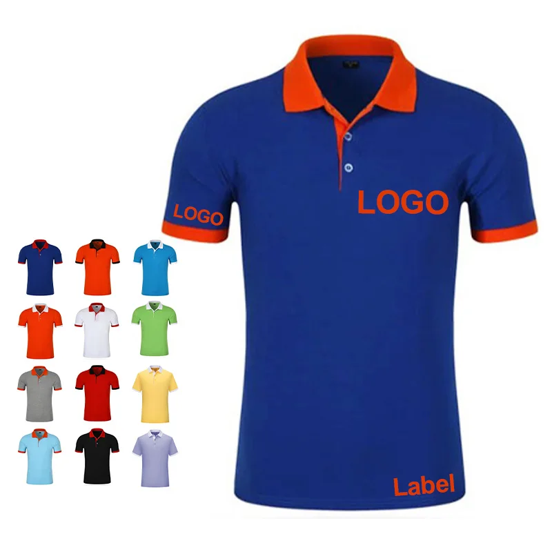 JALOFUN High Quality Designer Branded Shirt Printed on Demand  Custom Embroidery LOGO Polo Shirts