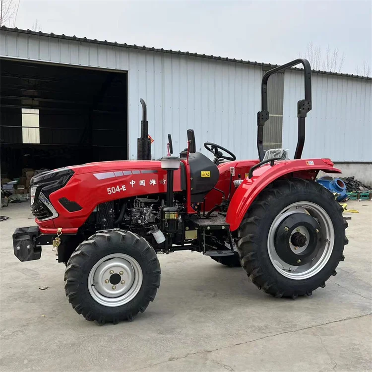 Chinese 4WD 90hp Wheel Farm tractors ploughingtartor traktor 4WD tractor price for sale