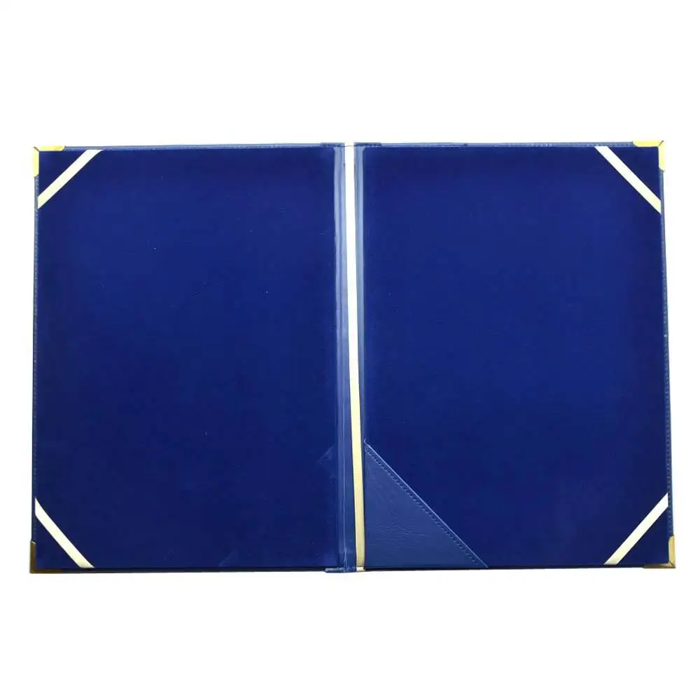 High Quality Presentation Folder A4 Leather Certificate Holder