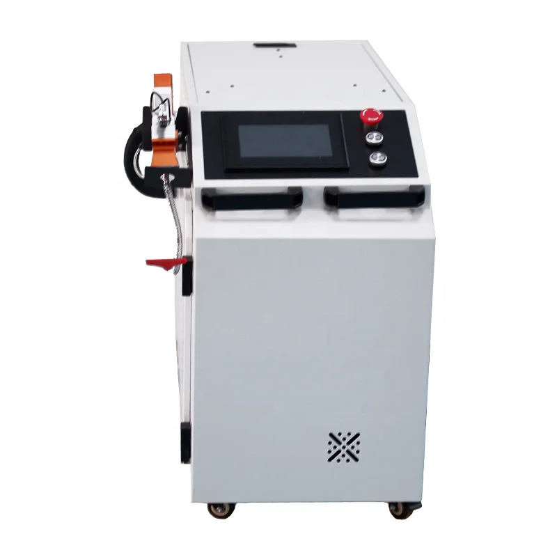 laser cleaning machine 3kw paint remove Metal Oil Grease Old Paint Dust Pulse Cleaner Rust Removal