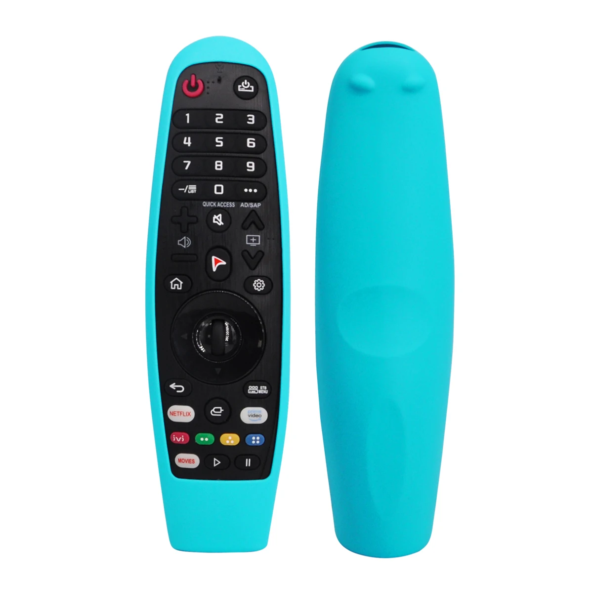 Wholesale TV Remote Control Case for LG smart TV remote AN-MR600 AN-MR650 Silicone Protective Remote Cover Controller Sleeve